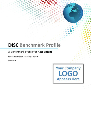 DISC Benchmark Profile - Assessments 24x7