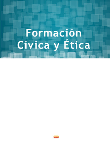 Formación Cívica Y Ética - Gob