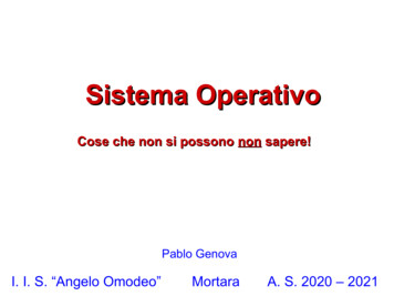 Sistema Operativo - Altervista
