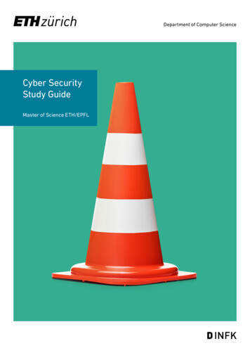 Cyber Security Study Guide - ETH Z