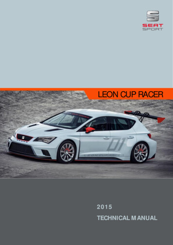 LEON CUP RACER - SEAT Motorsport Italia