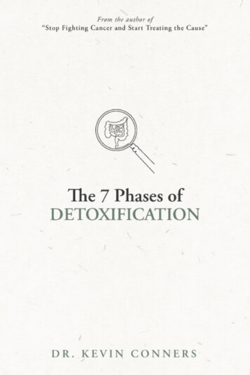 The 7 Phases Of Detoxification - Conners Clinic