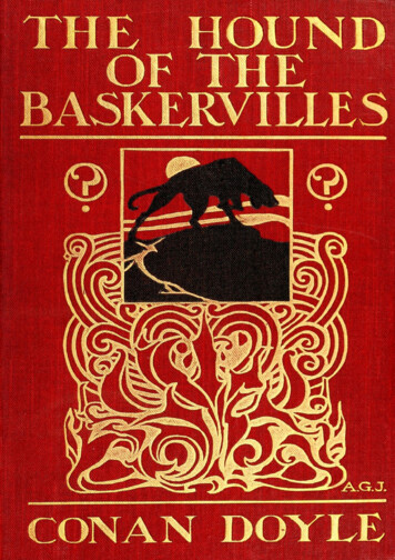 The Hound Of The Baskervilles - Bad Doggie Designs