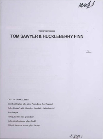 The Adventures Of Tom Sawyer Huckleberry Finn