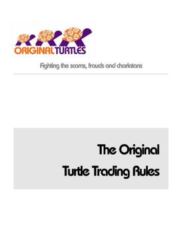 Original Turtle Rules - مرجع آموزش بازار بورس و .