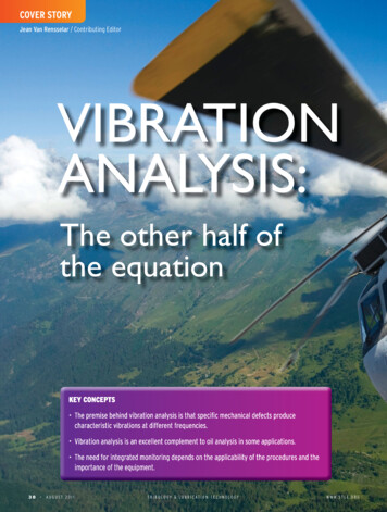 Vibration Analysis - Stle