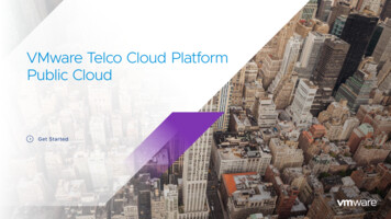 VMware Telco Cloud Platform Public Cloud - Telco.vmware 