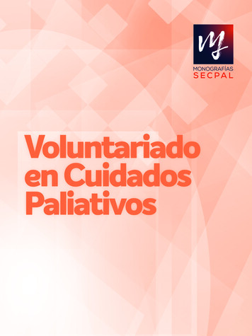 Voluntariado En Cuidados Paliativos - Fundacionmetta 