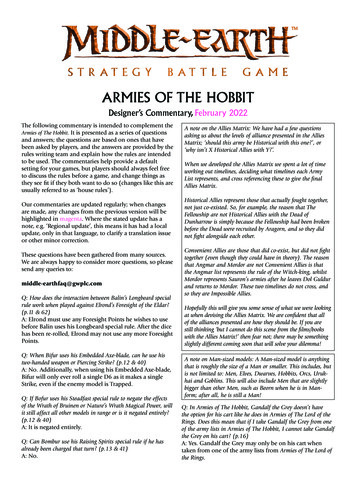 ARMIES OF THE HOBBIT - Warhammer Community