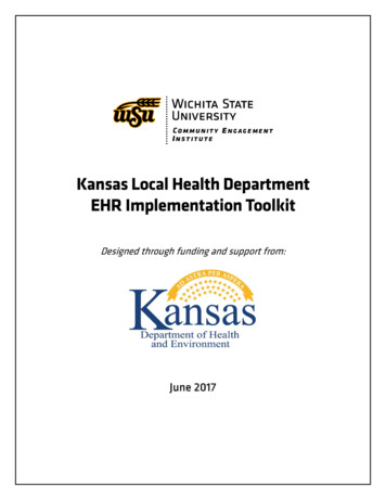 Kansas Local Health Department EHR Implementation 