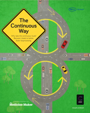 The Continuous Way