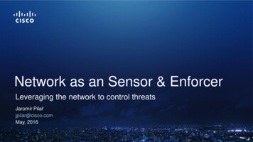 Network As An Sensor & Enforcer - Flowmon