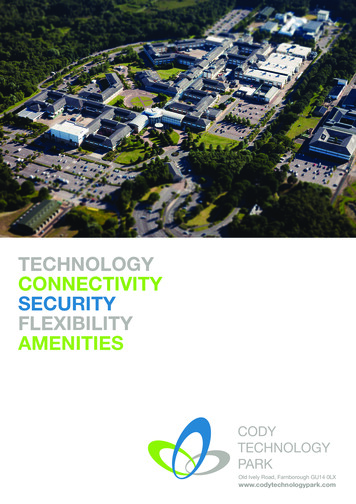 TECHNOLOGY CONNECTIVITY SECURITY FLEXIBILITY AMENITIES