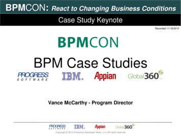 BPM Case Studies - IDevNews