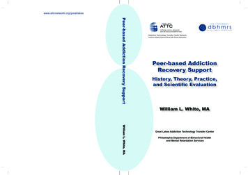 Peer-based Addiction Recovery Support