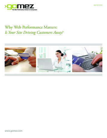 Why Web Performance Matters: Is Your Site Driving .