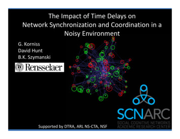 The Impact Of Time Delays On Network Synchronization 