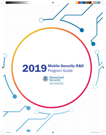 2019 Mobile Security - DHS