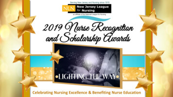2019 Nurse Recognition And Scholarship Awards