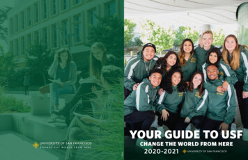 YOUR GUIDE TO USF