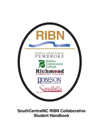 SouthCentralNC RIBN Collaborative Student Handbook