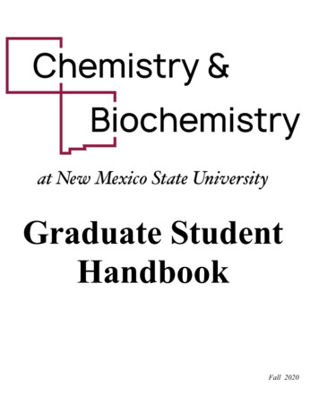 Graduate Student Handbook - New Mexico State University