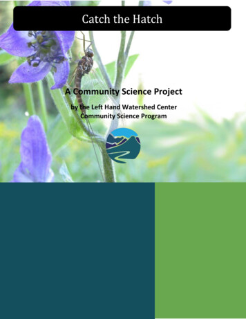 A Community Science Project - Watershed.center