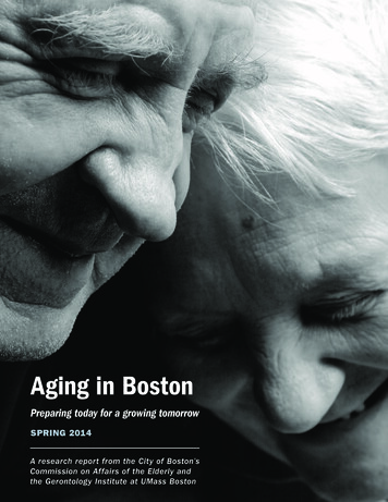 Aging In Boston