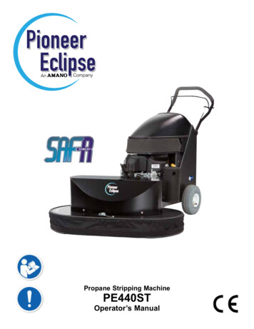 Propane Stripping Machine PE440ST - Pioneer Eclipse