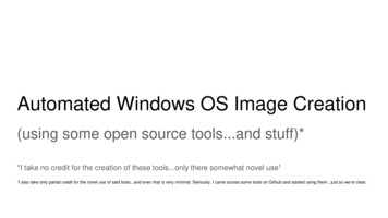 Automated Windows OS Image Creation - UMD