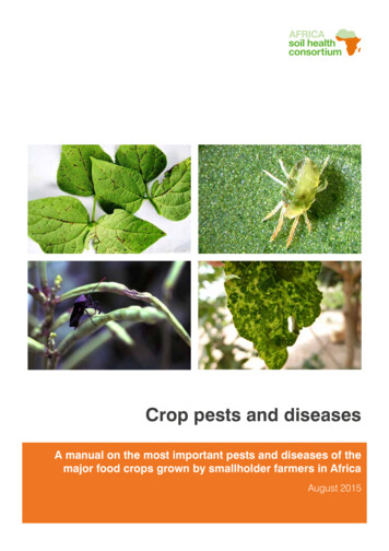 Crop Pests And Diseases - CABI 