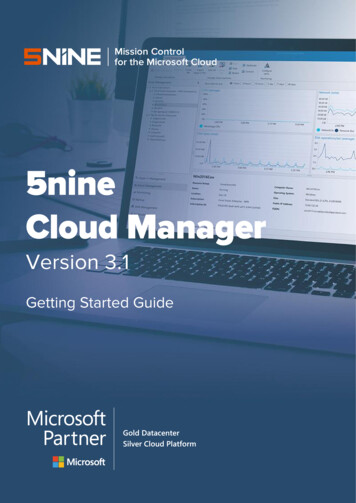 5nine Cloud Manager