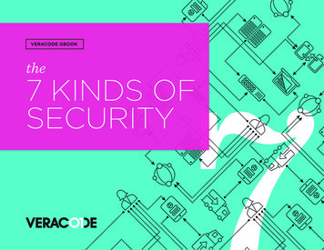 The 7 Kinds Of Security - Veracode