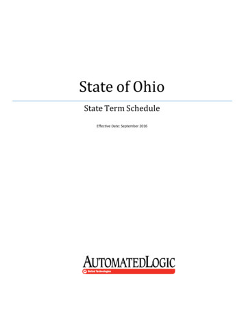 State Of Ohio