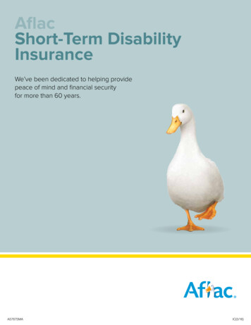 Aflac Short-Term Disability Insurance