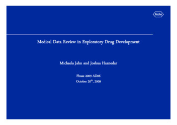 Medical Data Review In Exploratory Drug Development