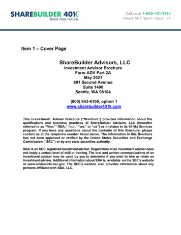ShareBuilder Advisors, LLC