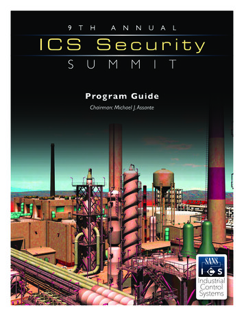9th Annu Al ICS Security - SANS