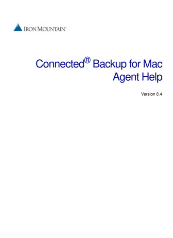 Connected Backup/PC Agent Help - Micro Focus