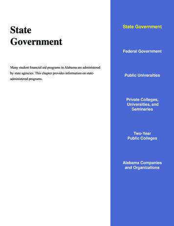 Government - Alabama Student Loan Program