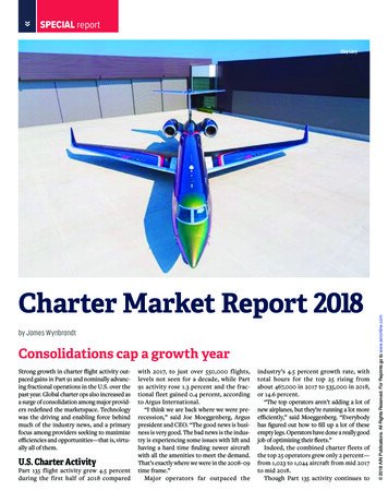 Charter Market Report - Business, Air Transport, Defense .