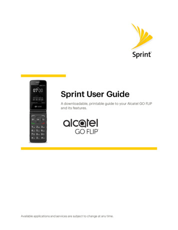 Sprint User Guide