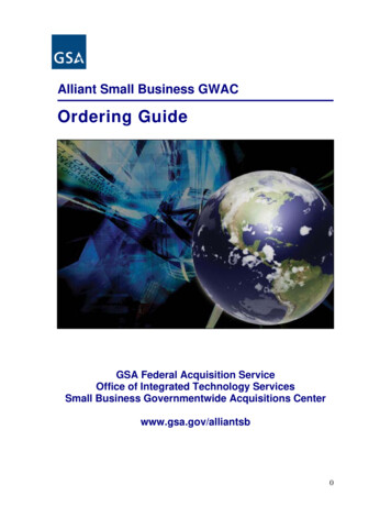 Alliant Small Business GWAC - Home InfoZen