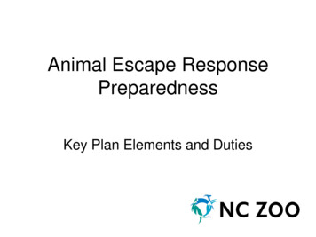Animal Escape Response Preparedness - AAZK