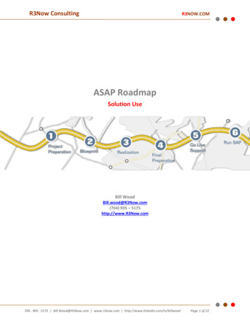 ASAP Roadmap - IITRun