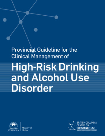 Provincial Guideline For The Clinical Management Of High .