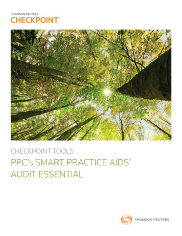 CHECKPOINT TOOLS PPC’s SMART PRACTICE AIDS AUDIT 