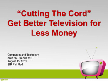 Get Better Television For Less Money