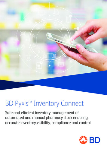 BD PyxisTM Inventory Connect