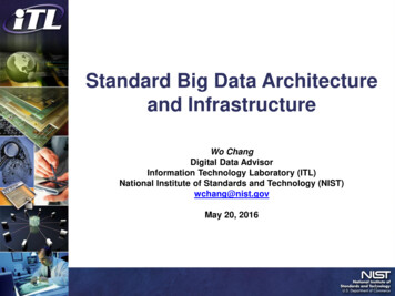 Standard Big Data Architecture And Infrastructure